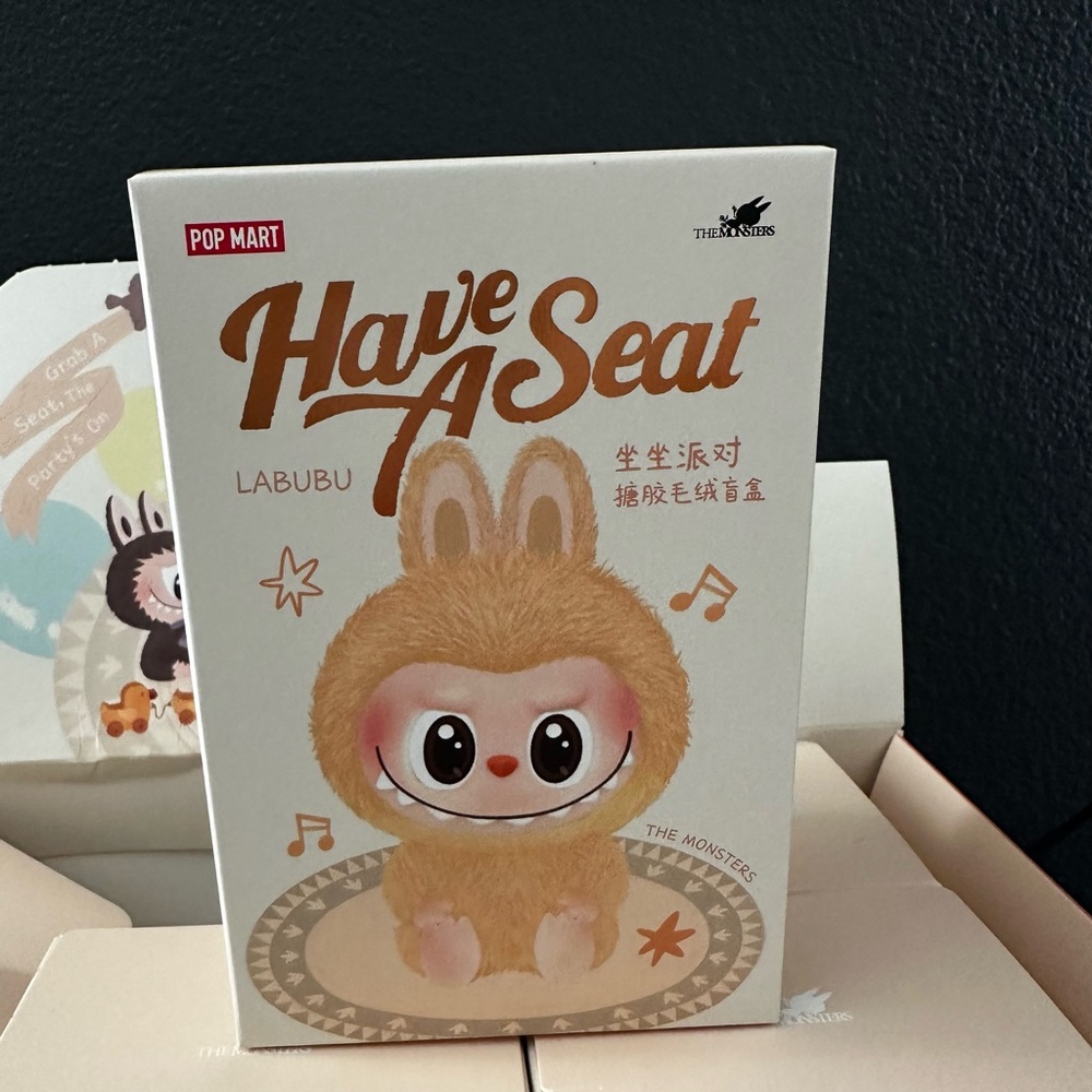 Authentic pop mart la bubu have a seat blind bag sealed